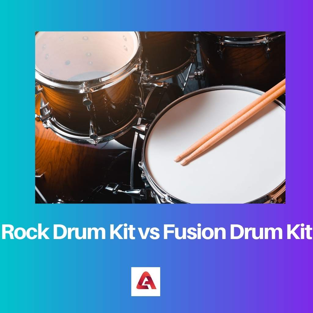Rock Drum Kit vs Fusion Drum Kit
