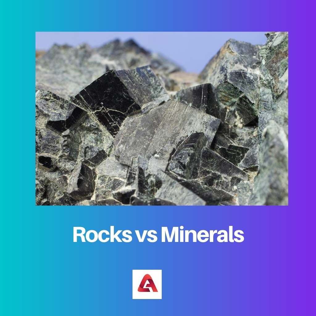Roches vs Minéraux