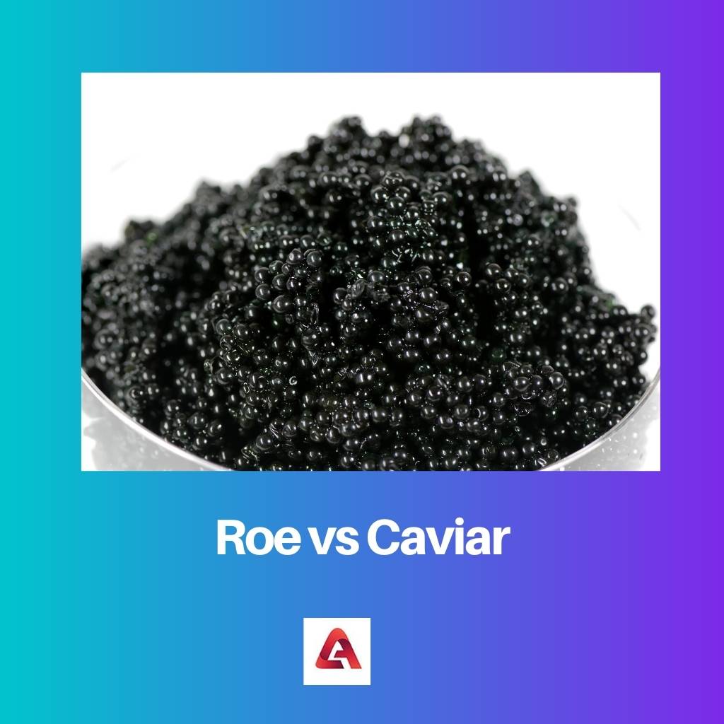 Roe vs Caviar