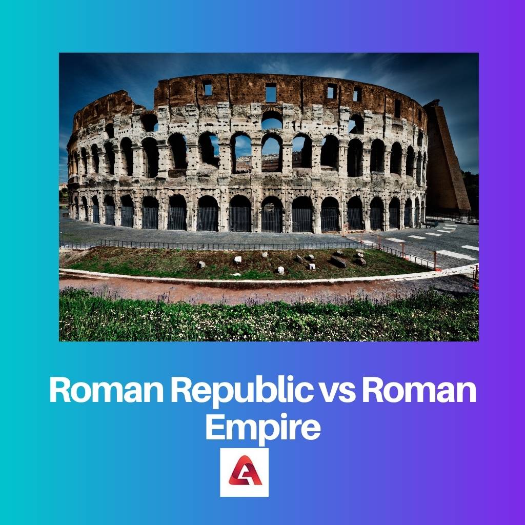 الجمهورية الرومانية مقابل الإمبراطورية الرومانية