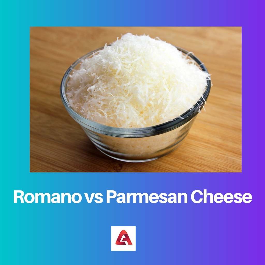 Ρομάνο εναντίον τυρί παρμεζάνας