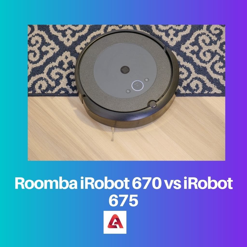 Roomba iRobot 670 与 iRobot 675