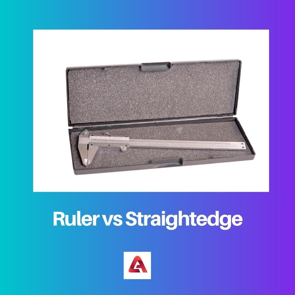 Ruler vs Straightedge