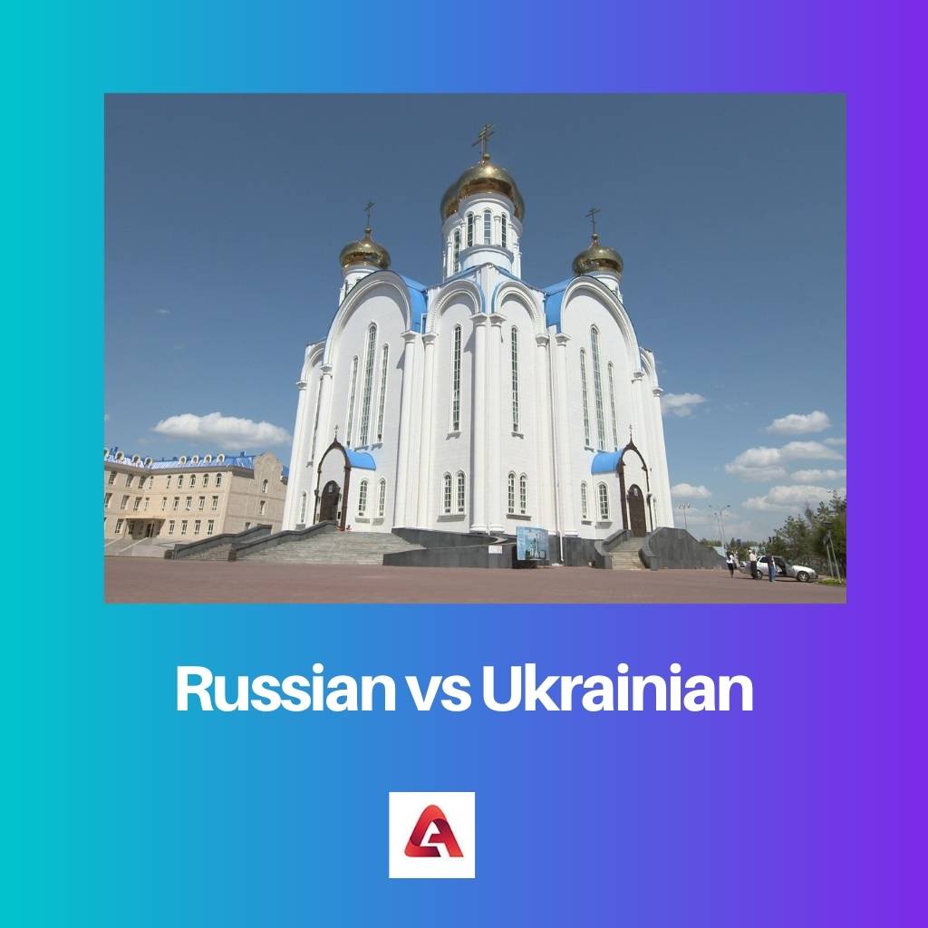 Russisch versus Oekraïens