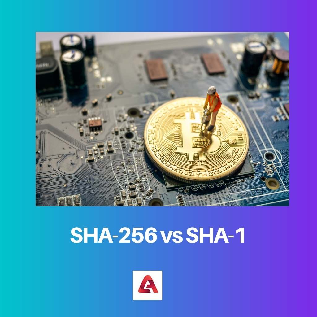 SHA 256 versus SHA 1