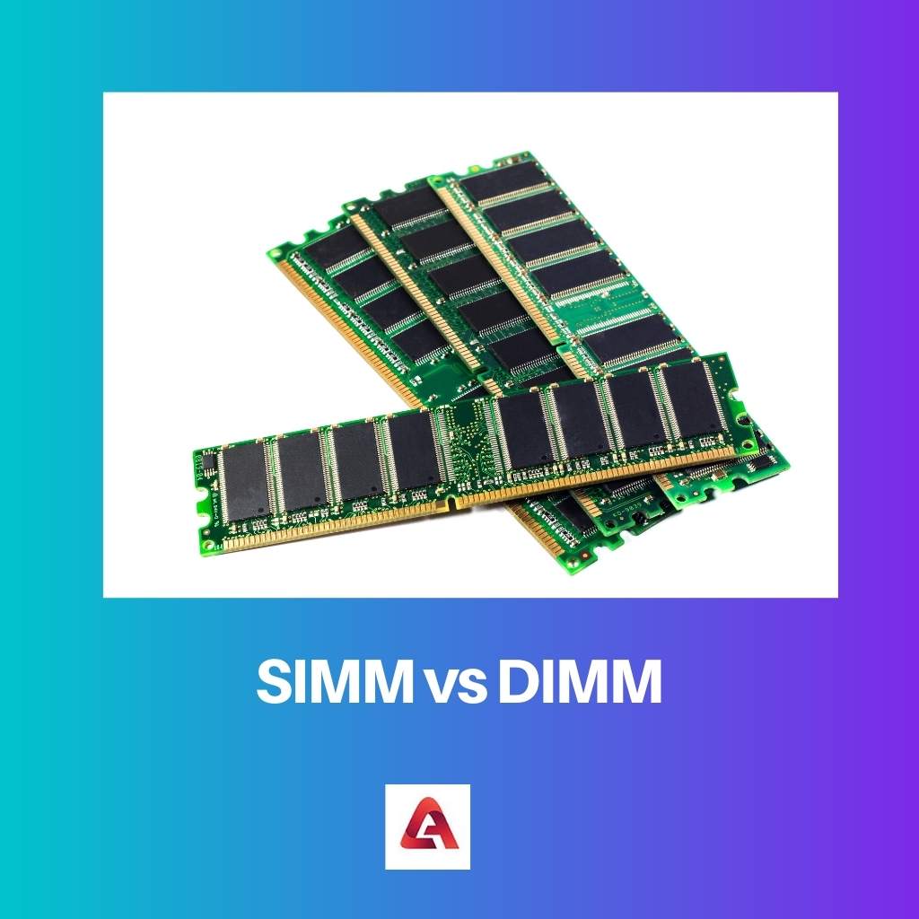 SIMM versus DIMM