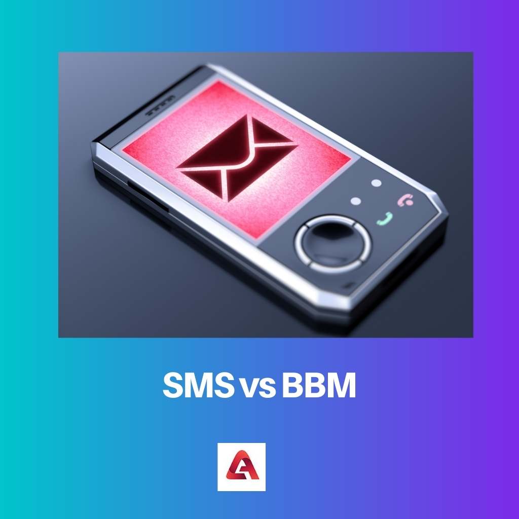 SMS مقابل BBM