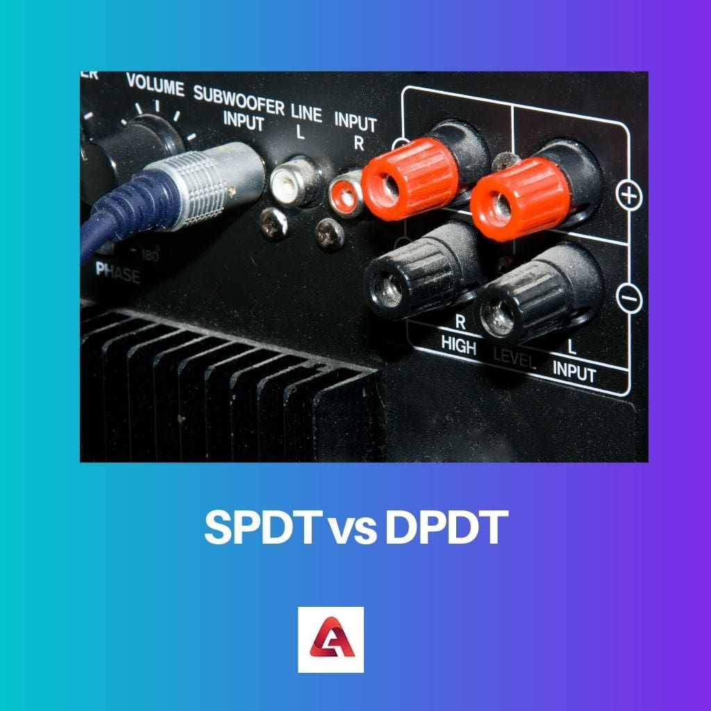 SPDT против DPDT