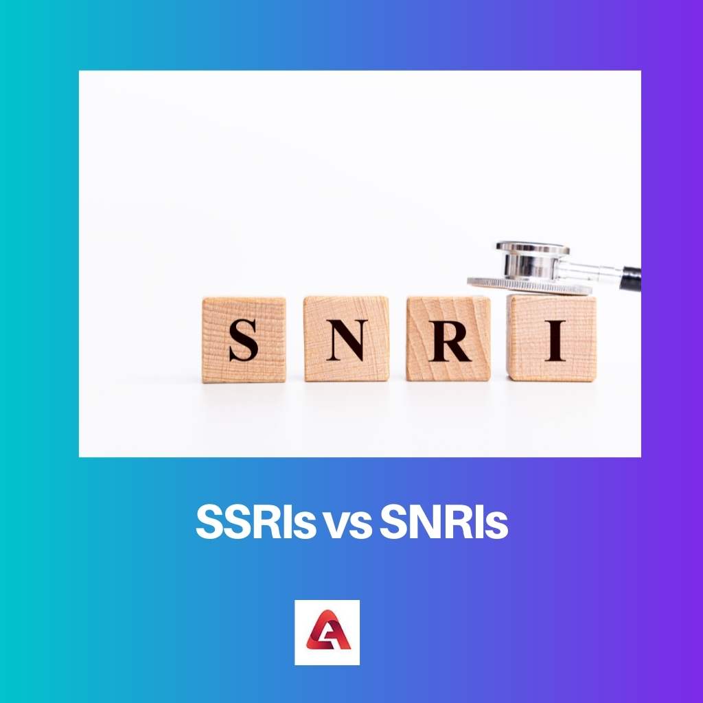 ISRSs versus SNRIs