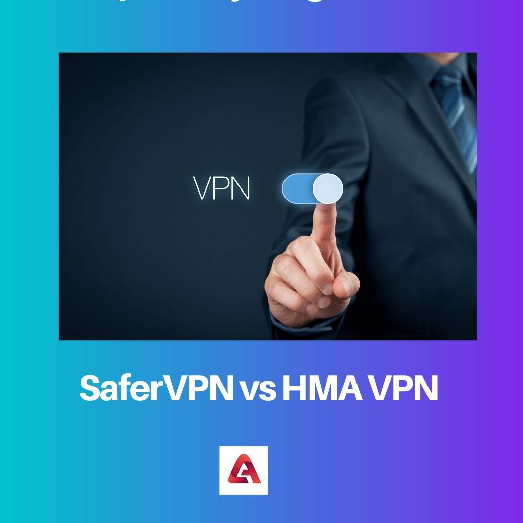 SaferVPN frente a HMA VPN