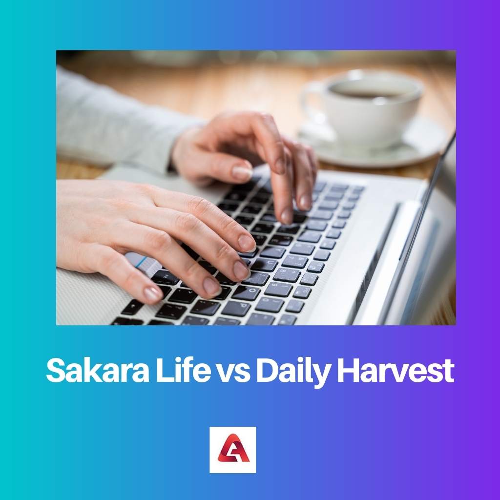 Sakara Life vs Daily Harvest