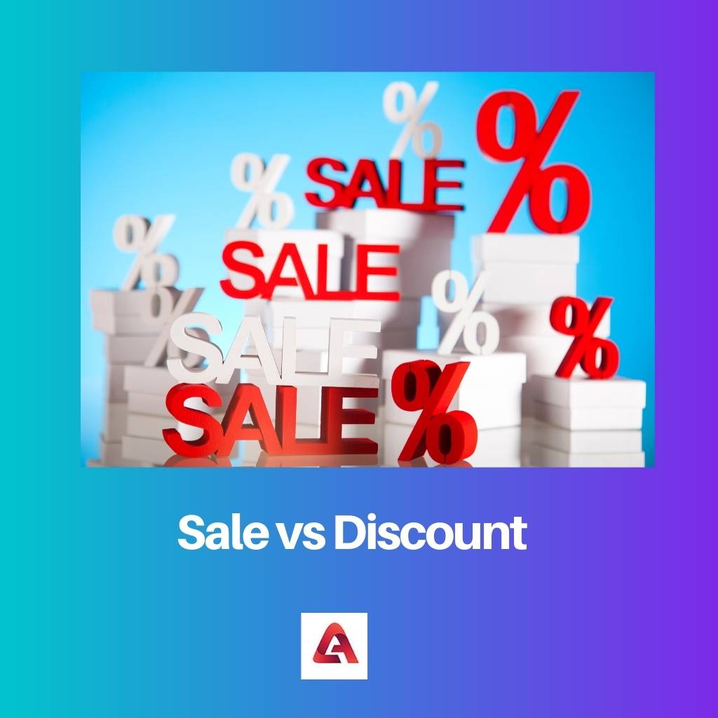 Sale vs Discount