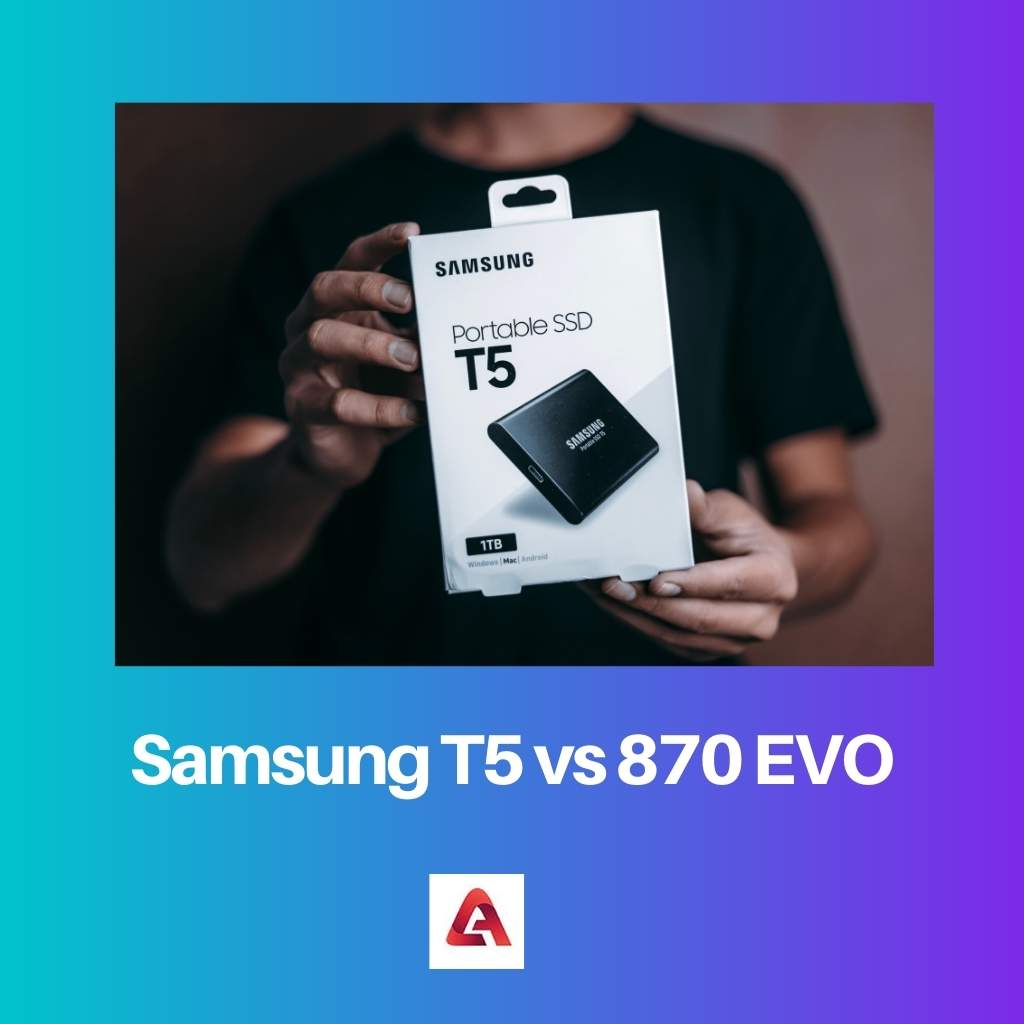 Samsung T5 vs 870 EVO