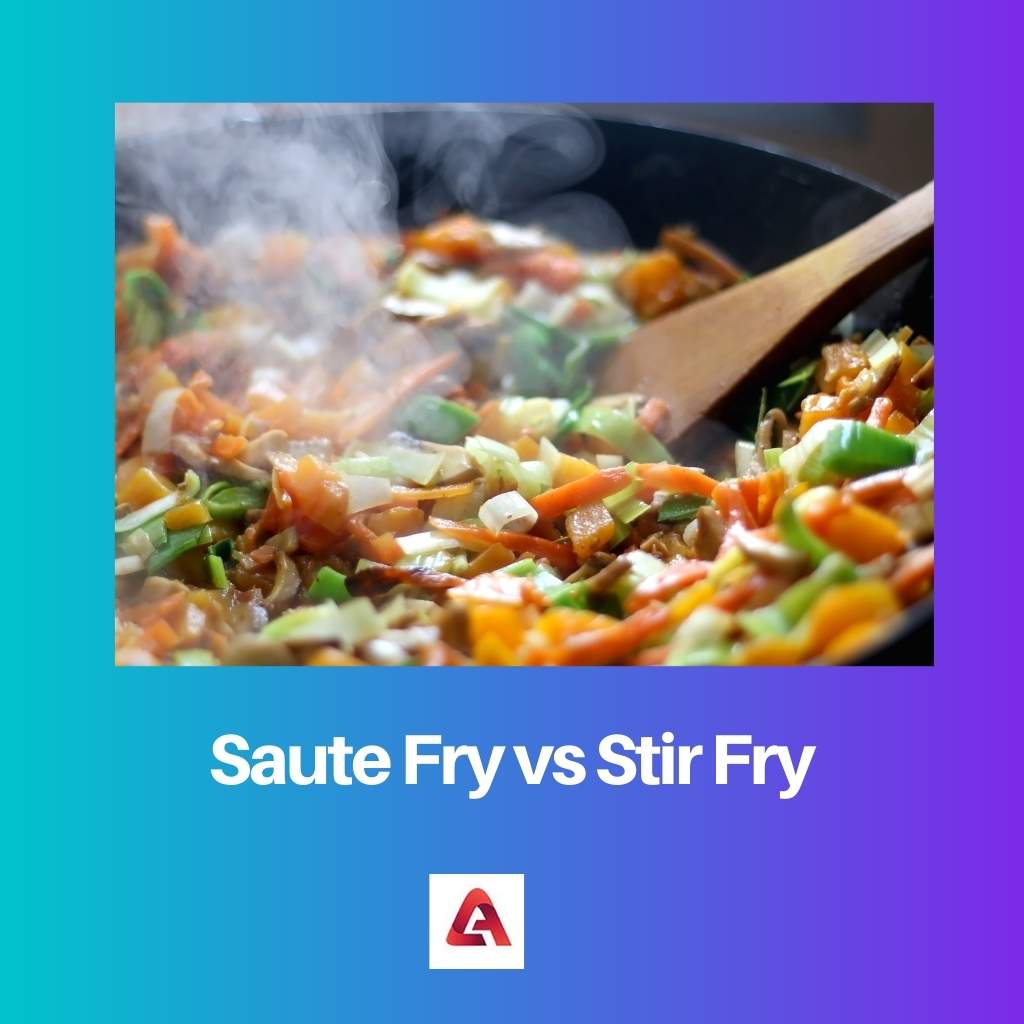 Saute Fry vs Stir Fry