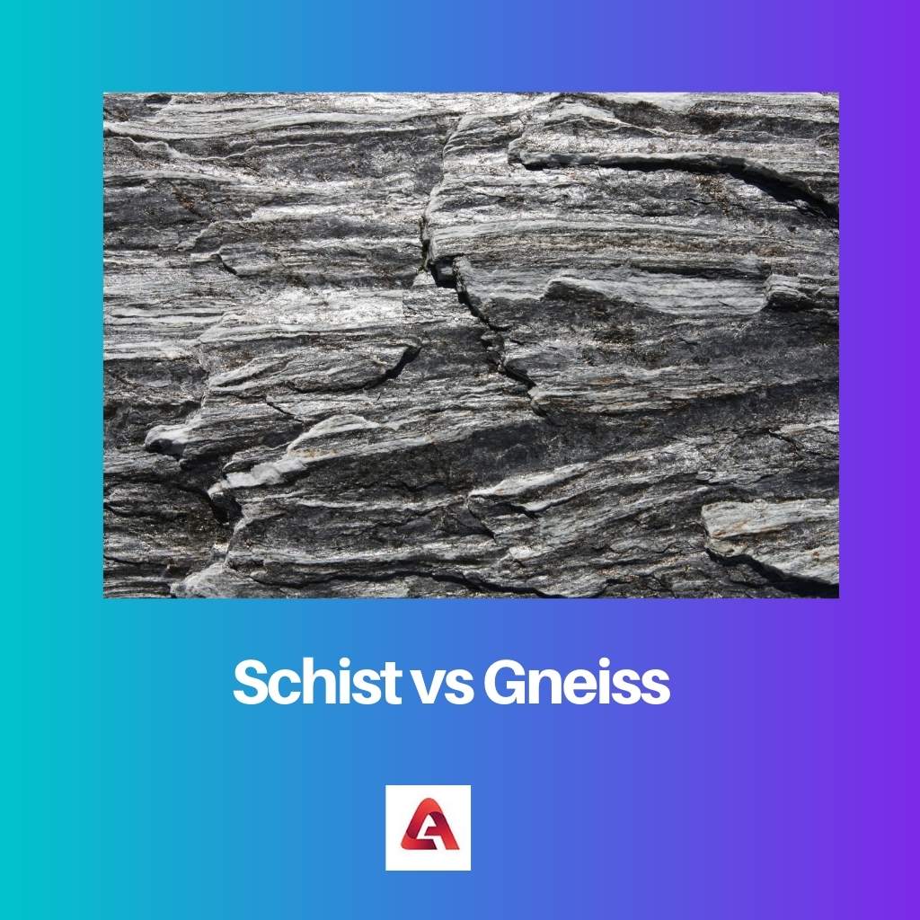 Schist vs Gneiss