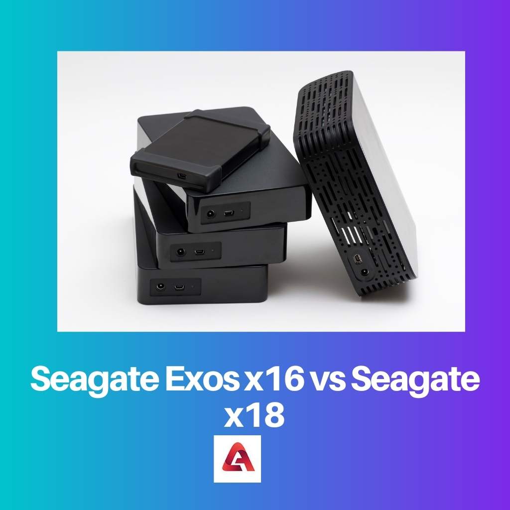 Seagate Exos x16 vs Seagate