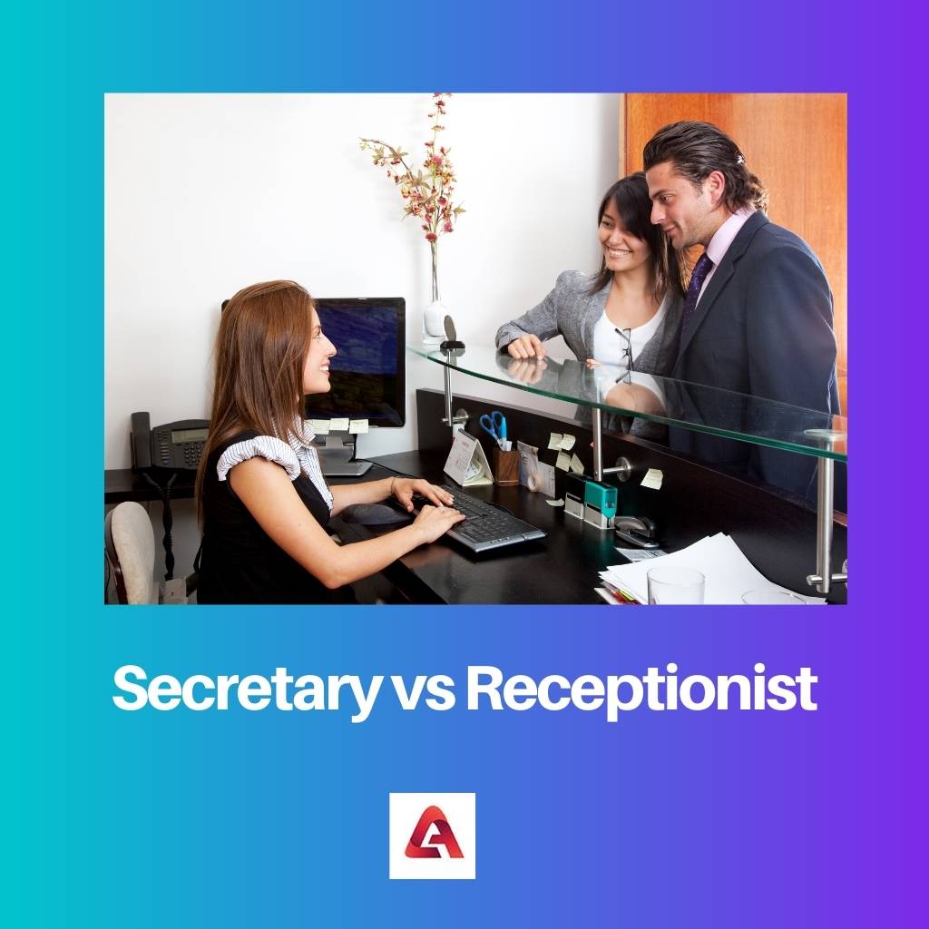 Secretary vs Receptionist