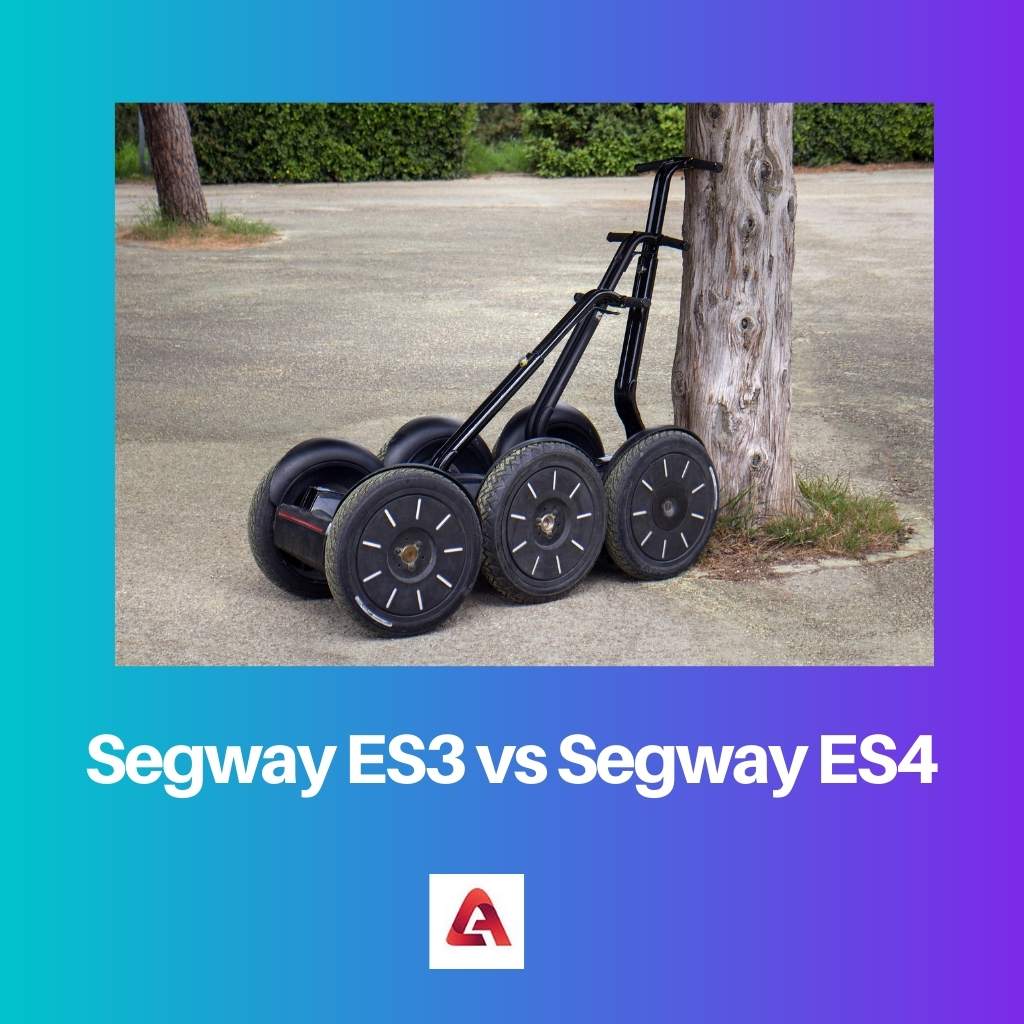 Segway ES3 versus Segway ES4