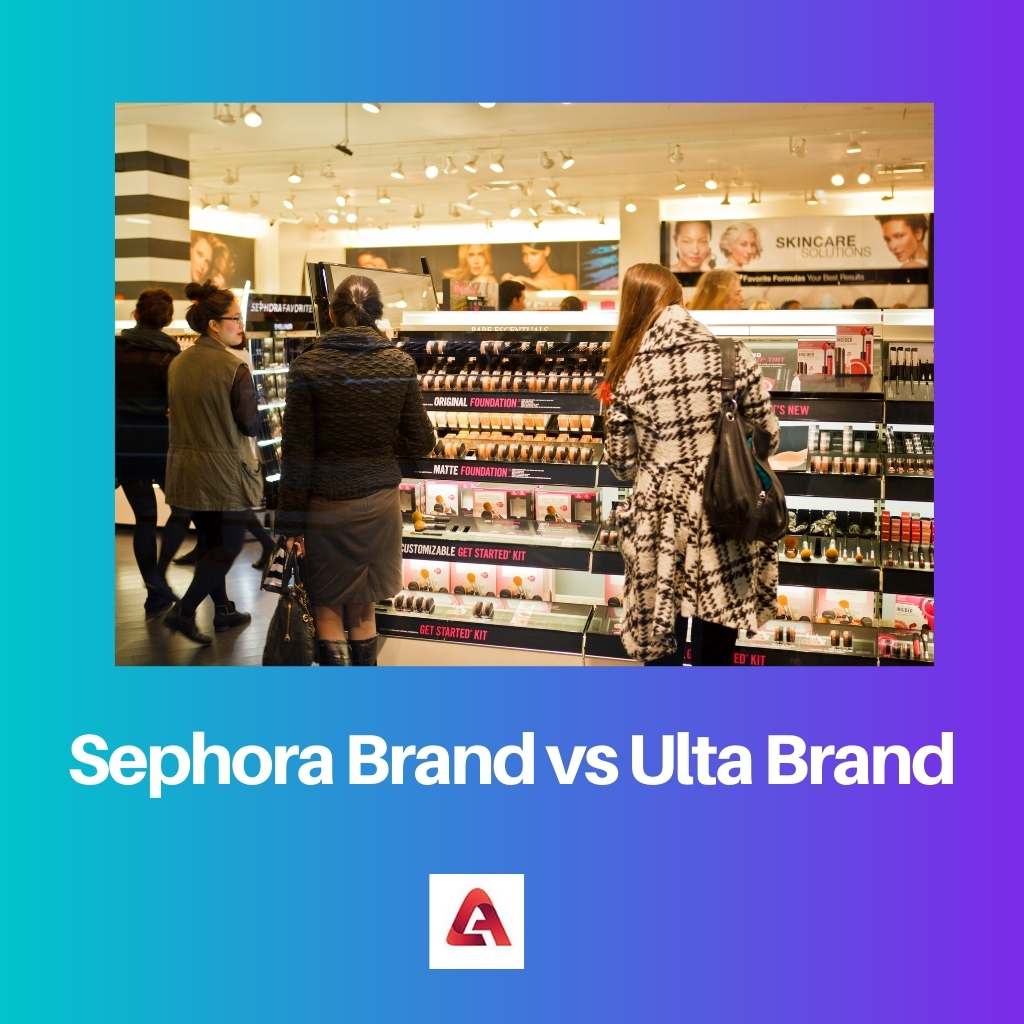 Sephora-merk versus Ulta-merk