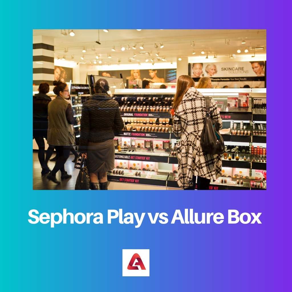 Sephora Play vs Allure Box