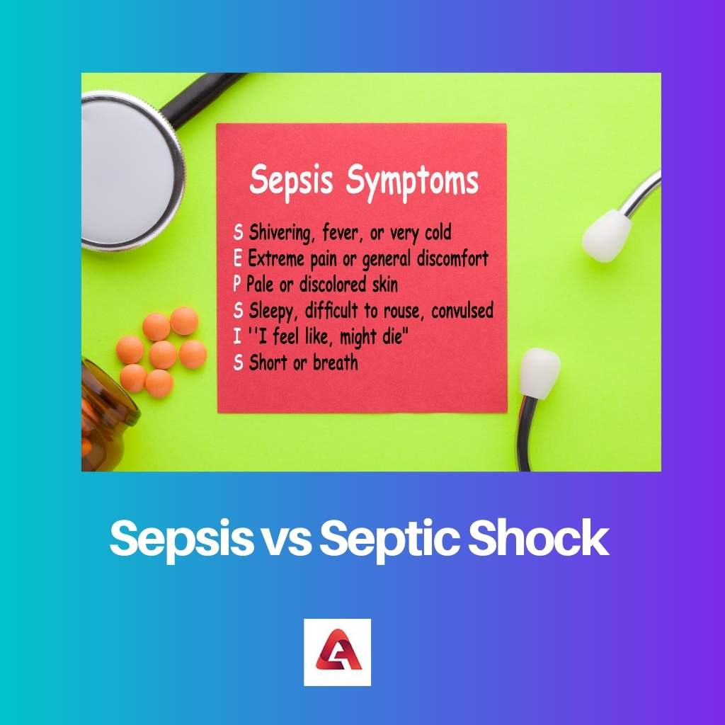 Septicémie vs choc septique