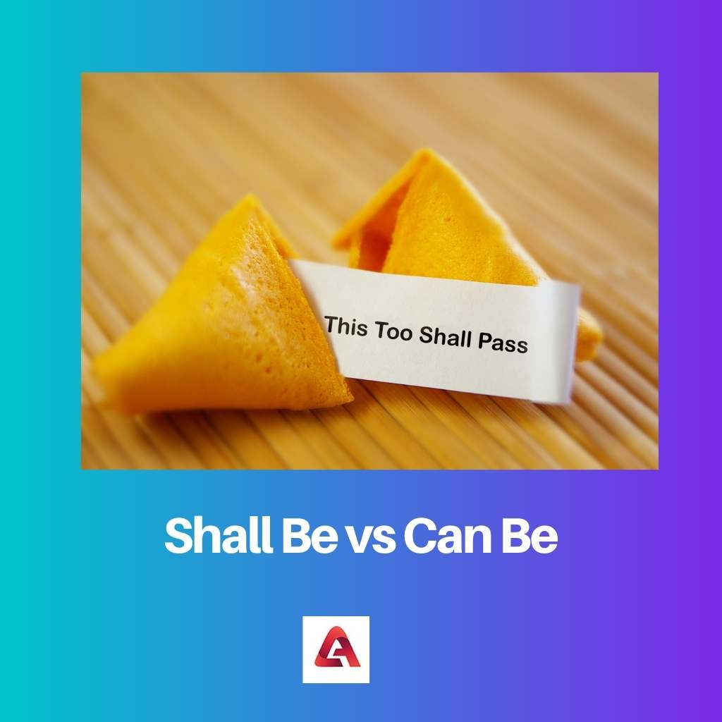 Shall Be vs Can Be