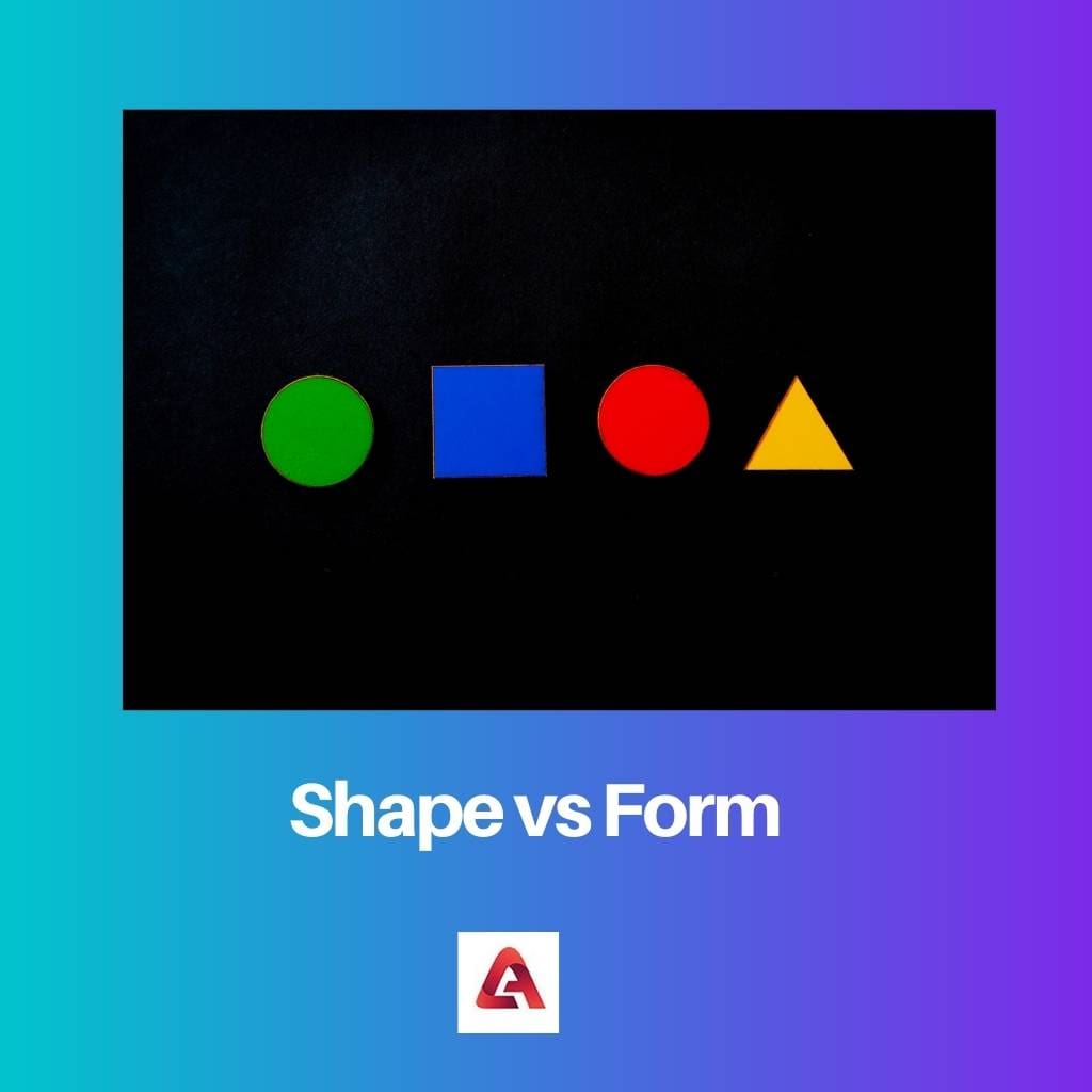 Difference Between Shape And Form