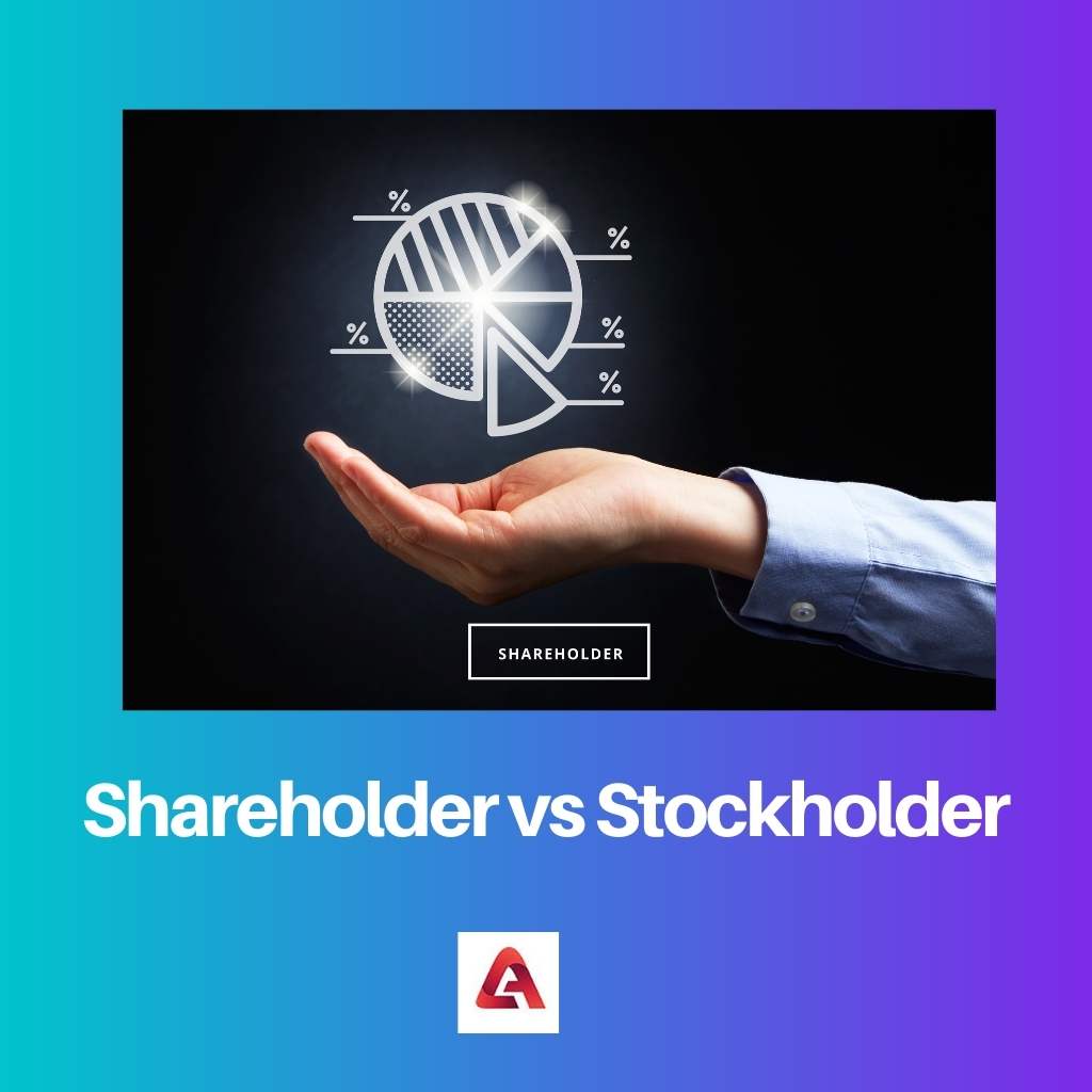 Shareholder vs Stockholder