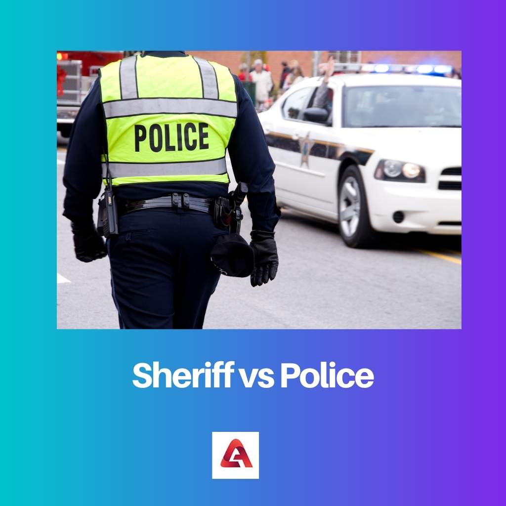 Sheriff versus politie