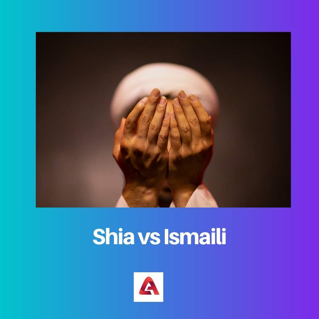Shiia vs ismaili