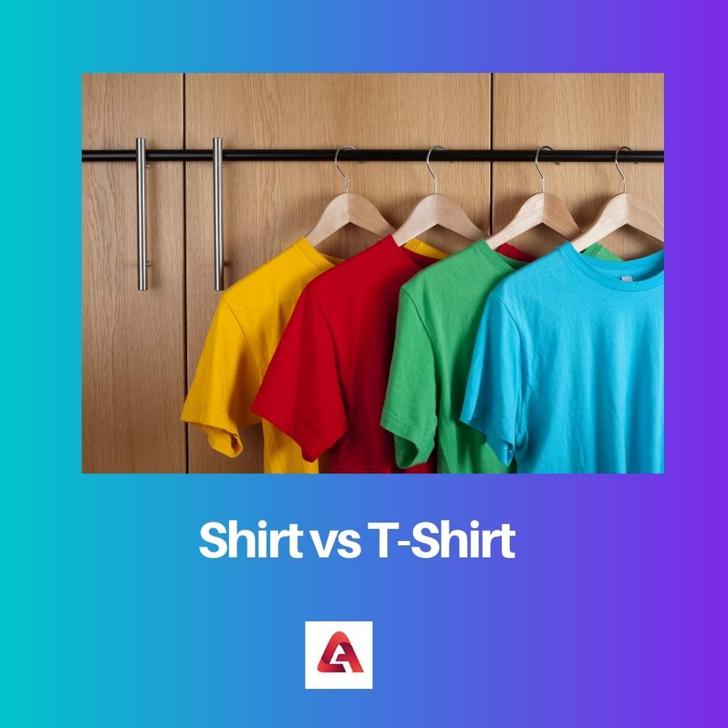 Shirt vs T Shirt