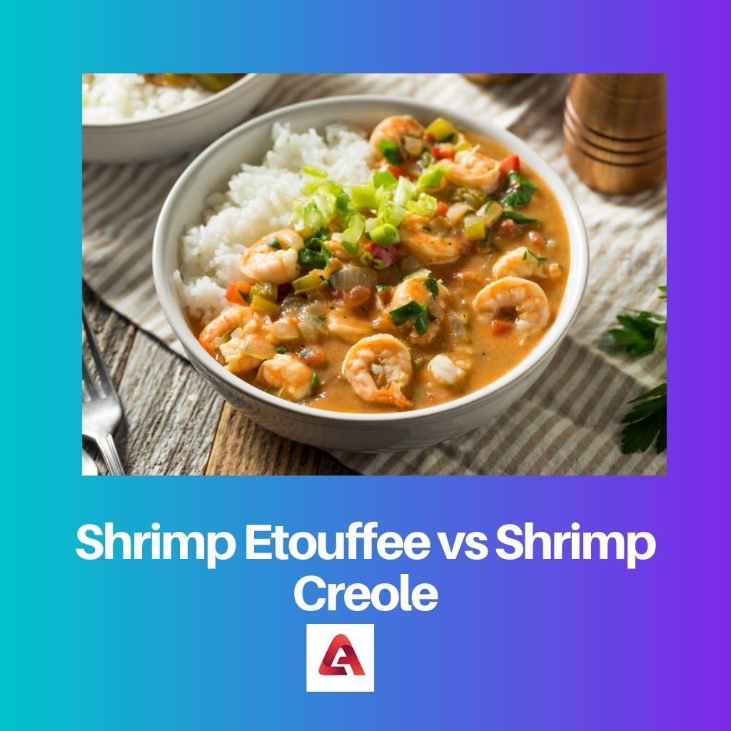 Shrimp Etouffee gegen Shrimp Creole