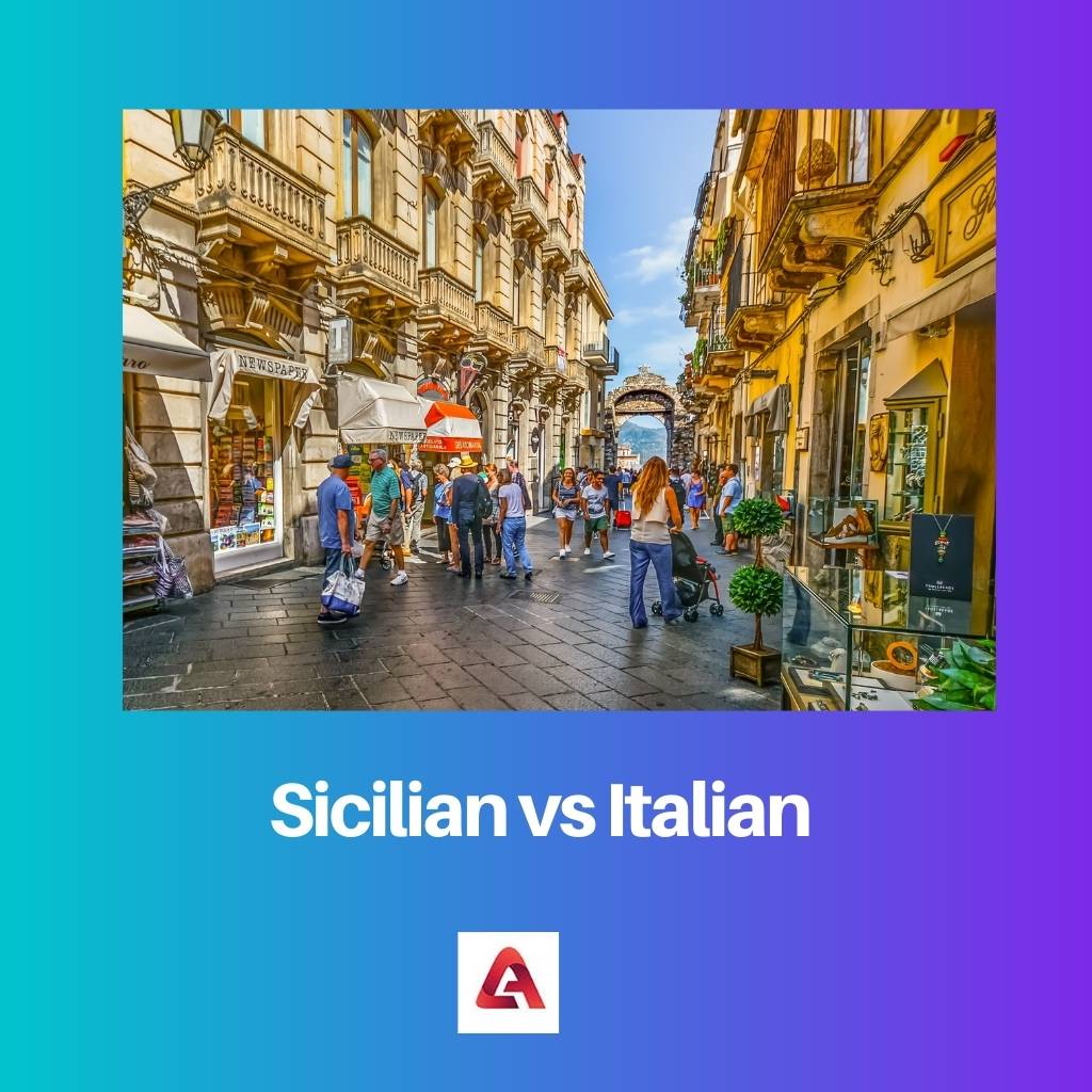 Sicilian vs Italian