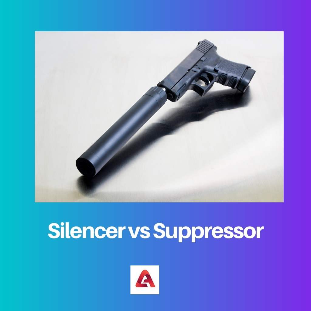 Silenciador vs supresor