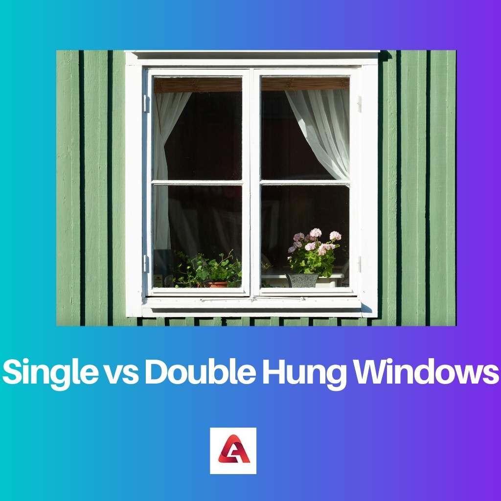 Single vs Double Hung Windows