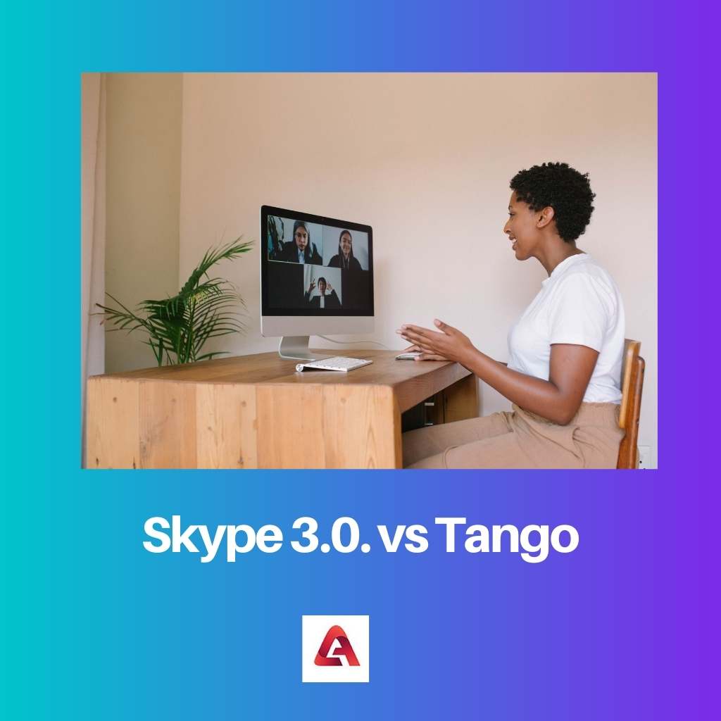 Skype 3.0. contre Tango