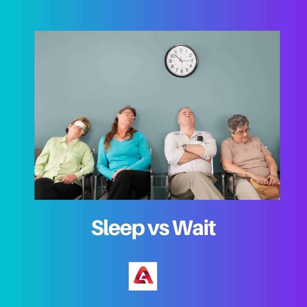 Sleep vs Wait