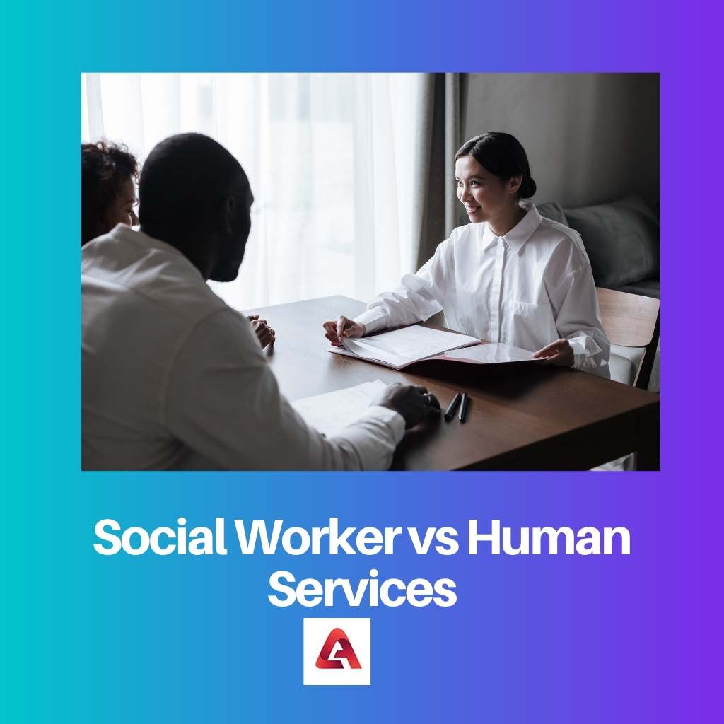 Travailleur social vs services sociaux