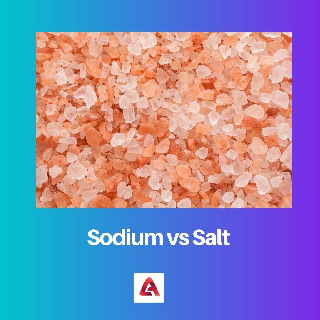 Sodio contro sale