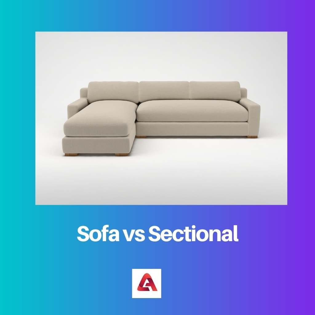 Sofa protiv sekcijskih