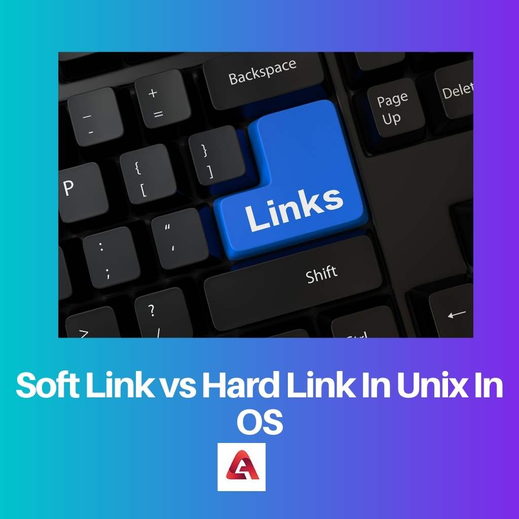 Soft Link versus Hard Link in Unix in OS