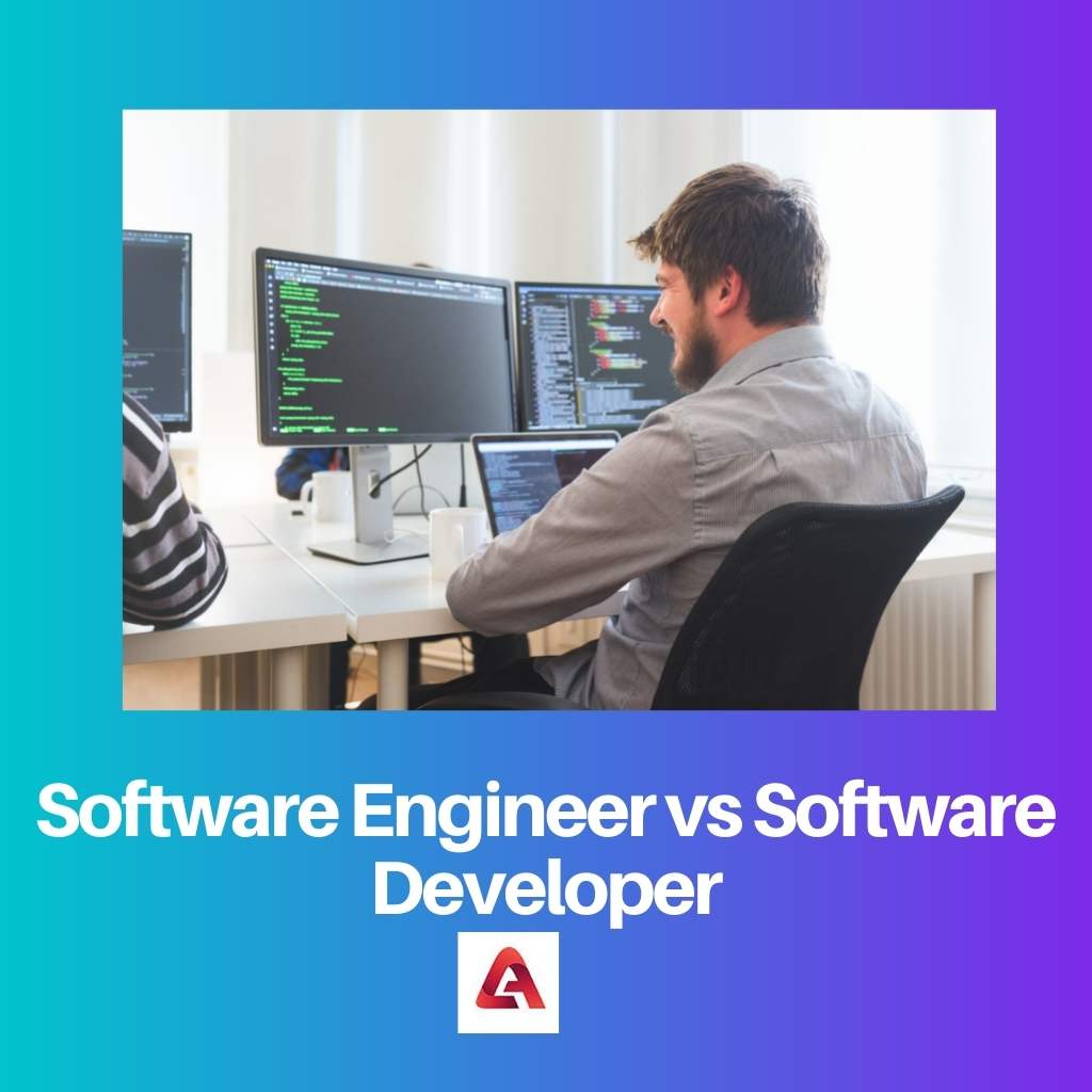 Інженер програмного забезпечення проти розробника програмного забезпечення