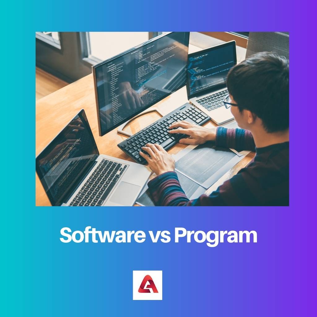 ソフトウェア vs プログラム