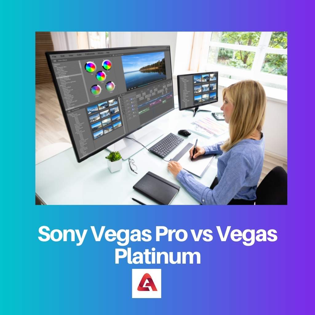 Sony Vegas Pro contra Vegas Platino