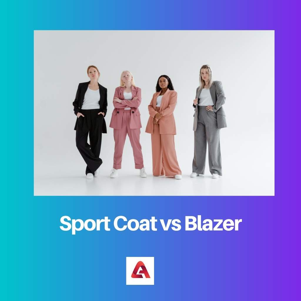 Sport Coat vs Blazer
