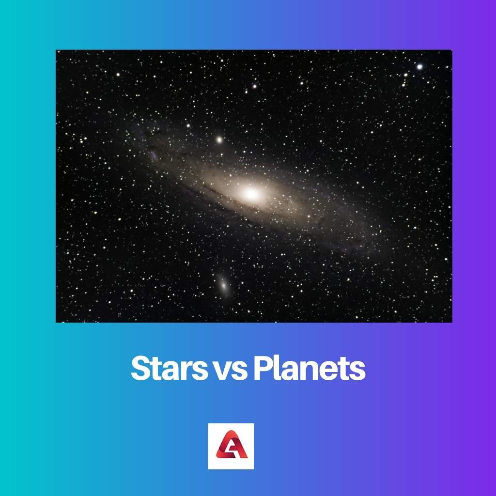 Hvězdy vs planety
