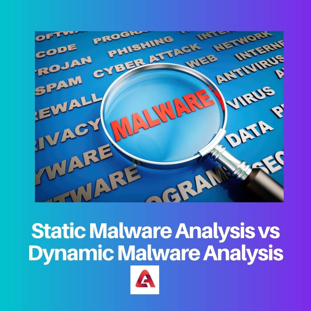 Statická analýza malwaru vs dynamická analýza malwaru