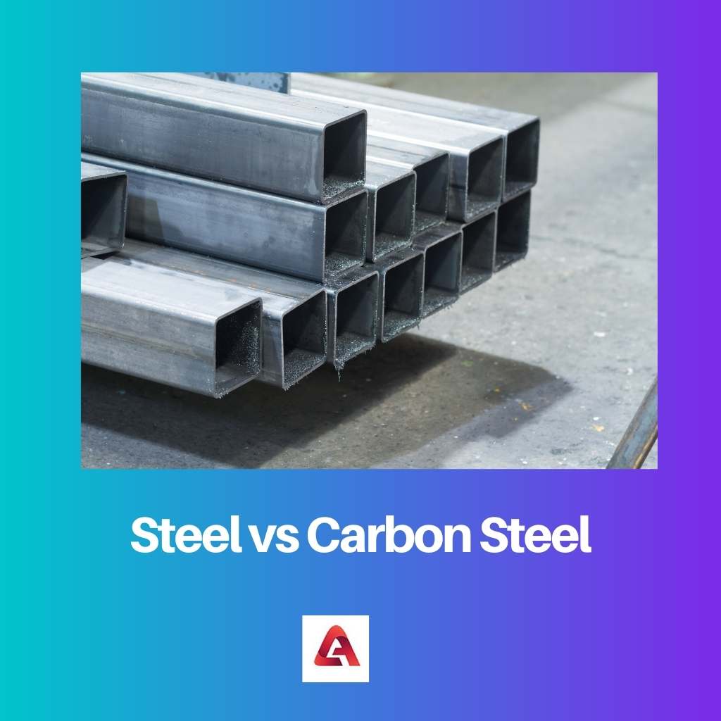 Acero vs acero al carbono