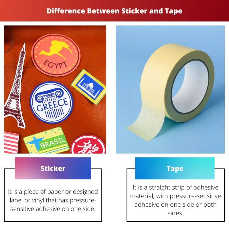 Adhesivo vs cinta: diferencia entre adhesivo y cinta