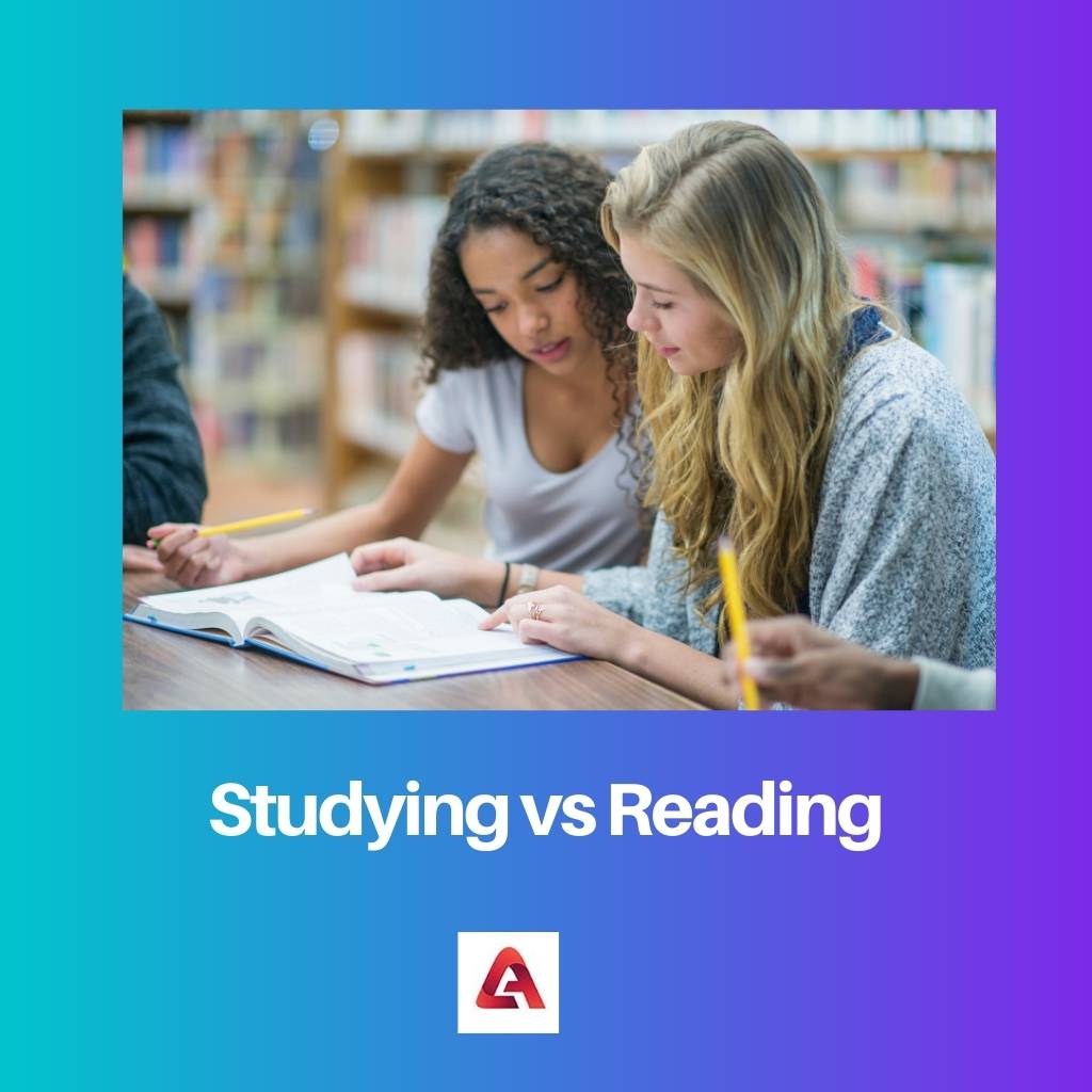 Studying vs Reading